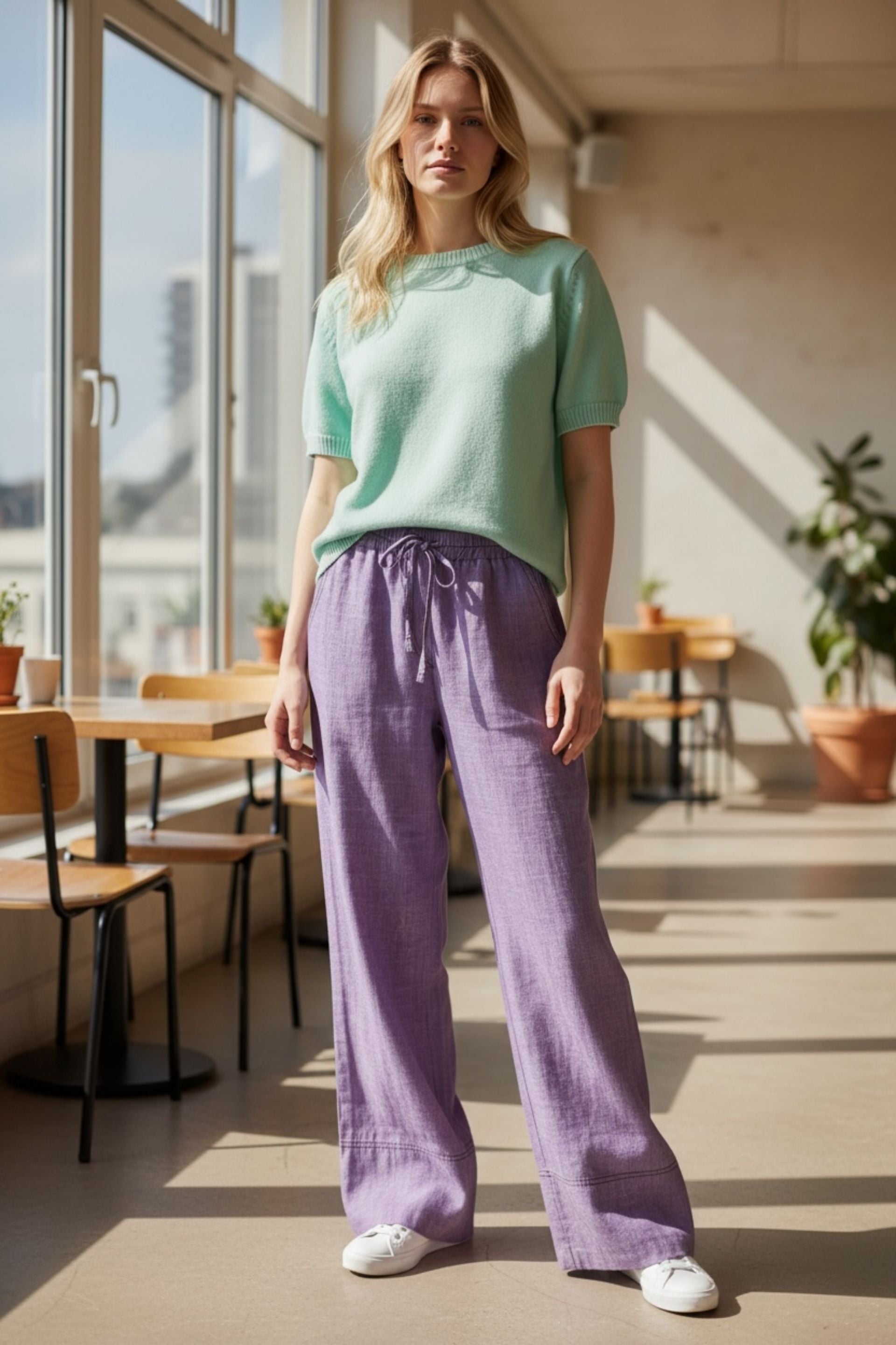 Denim Lounge Set