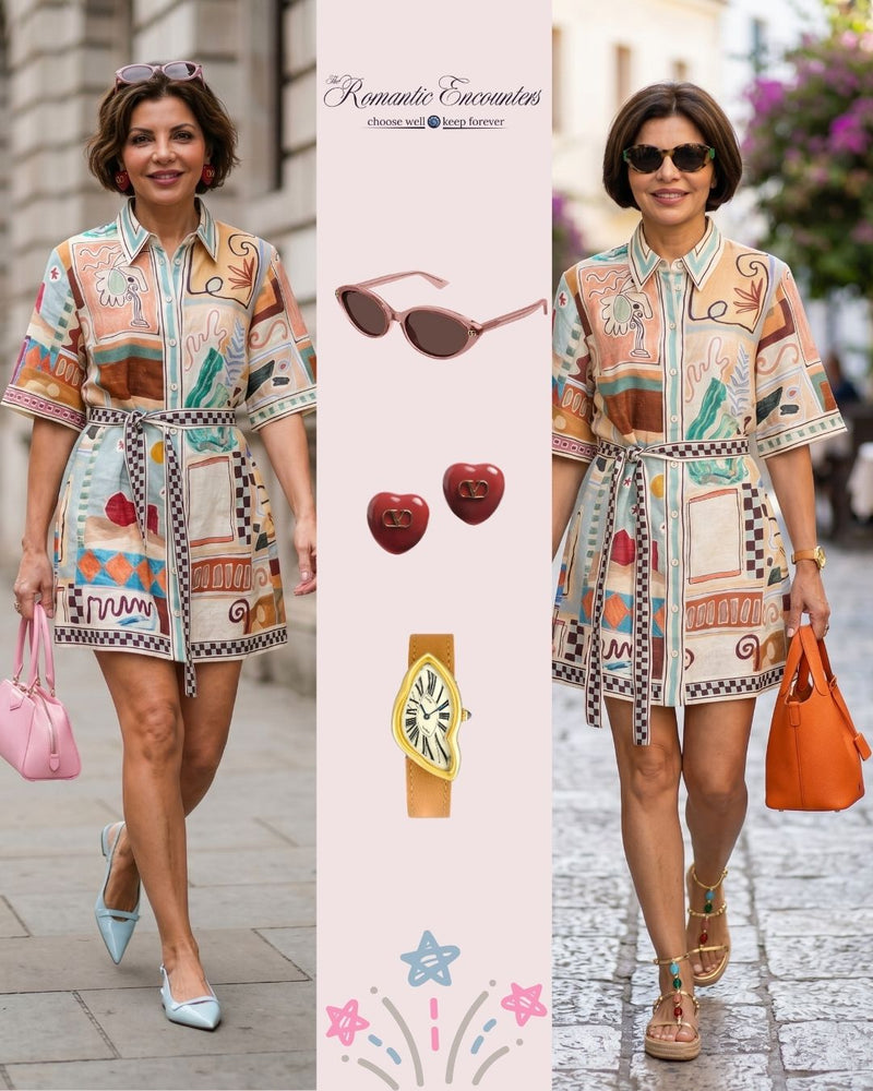 Alémais Linen Minidress