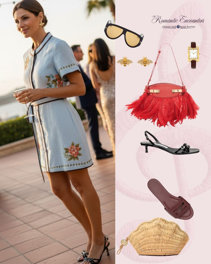 Aston Studio Floral Minidress