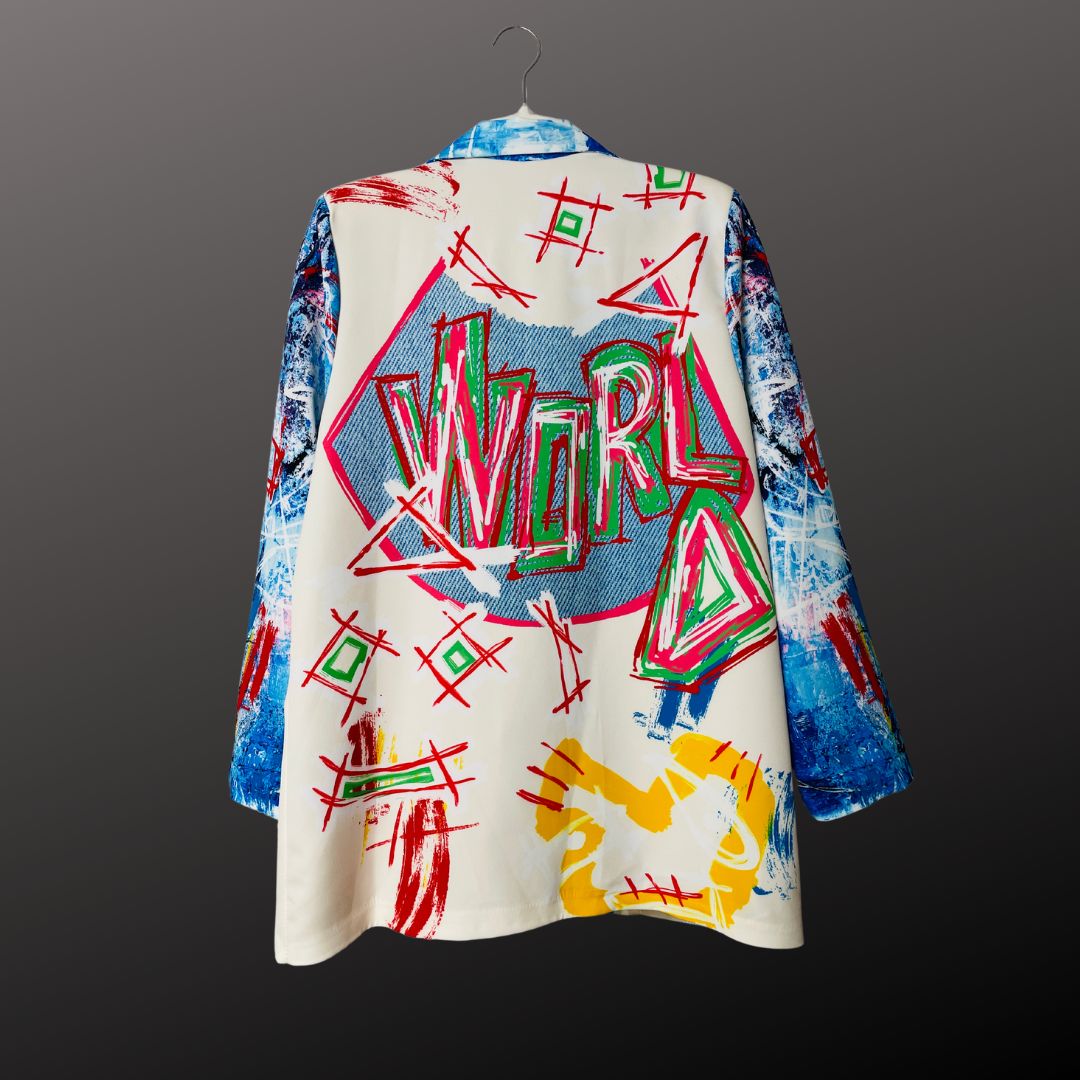Blazer Relaxed Fit  - Pop Art World
