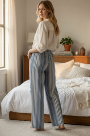 Lounge Pants Stripe Recycled Polyester