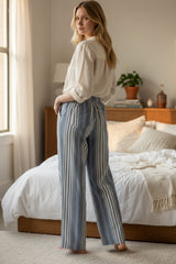 Lounge Pants Stripe Recycled Polyester