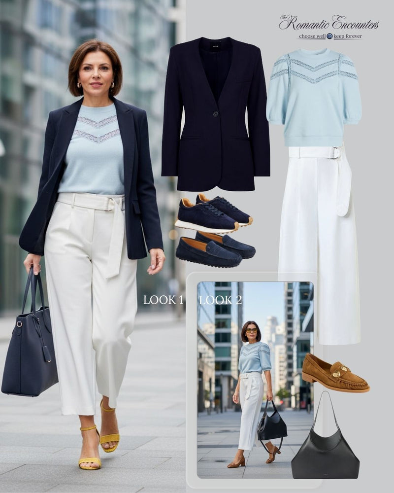 Sky Blue with White: The Loud Quiet Luxury 